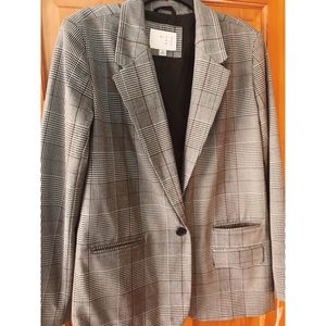 Plaid Blazer